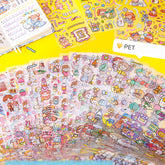 1000 Patterns Decoration Stickers - Pack of 20 Long Sheets,Stickers